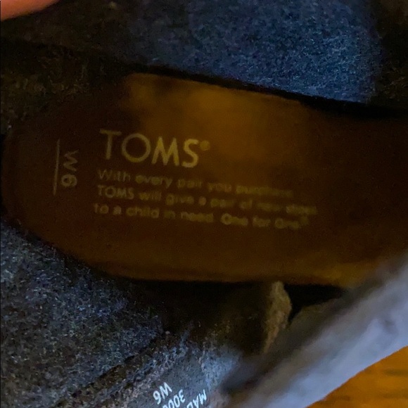 Toms grey suede wedge booties - Picture 5 of 7